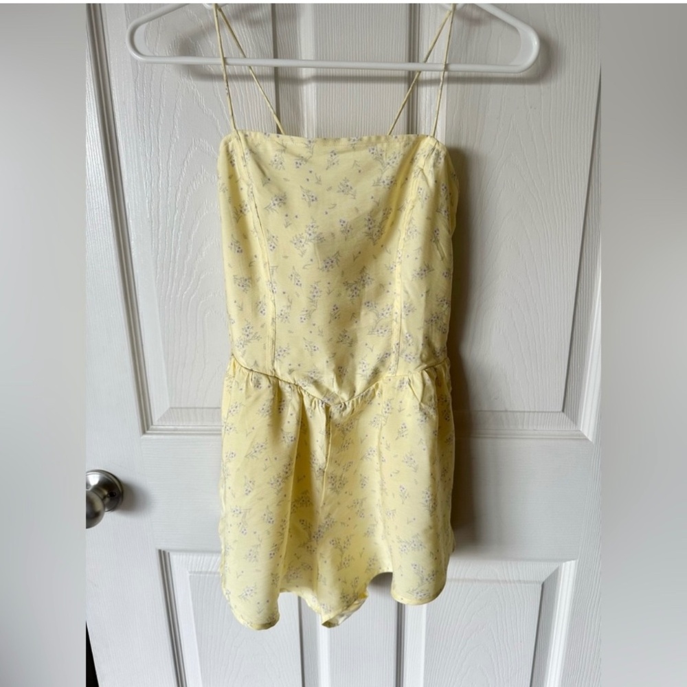 Florence by Mills Garden Party Smocked Romper – Pear Sorbet – XS